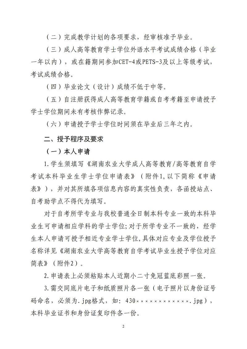 关于做好2022年12月成人高等教育本科毕业生授予学士学位有关工作的通知 （湘农大继字[2021]第44号）_01.jpg